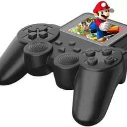 Latest Video game S10 Handheld retro Game with inbuilt 500 Games Black Edition image 4