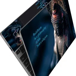Anweshas HD Printed Full Panel Laptop Skin Sticker Vinyl Fits Size Upto 15 inches No Residue, Bubble Free, Waterproof - Buddhism Religion Self Adhesive Vinyl Laptop Decal 15.6-picture-29