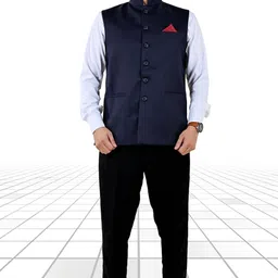 kottonknot Solid Men Waistcoat-picture-36