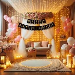 inispire2fashion Happy Anniversary Decoration Items Kit-picture-18