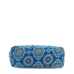 NEPRI Ethnic Motifs Printed Structured Shoulder Bag with Tasselled image 4