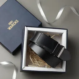 warcks Men Formal, Casual, Evening, Party Black Genuine Leather Belt-picture-15