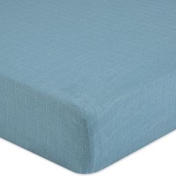 crane baby 220 TC Cotton Crib Solid Fitted (Elastic) Bedsheet-picture-49