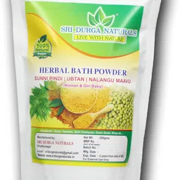 sri durga naturals Herbal Bath powder/ Nalangu Maavu (Girl Baby)-picture-38