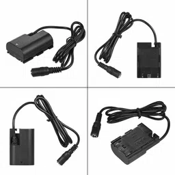IJJA LPE-6 Dummy Battery with USB DC Power Cable Input Compatible with canon Cameras Camera Battery Charger image 4