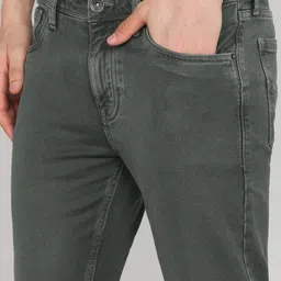 integriti Men Slim Mid Rise Grey Jeans image 5