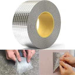 crownsmill Aluminium Foil Tape Large Dispenser Leakage Repair Waterproof Aluminium Tape For Pipe Leakage Roof Water Tape (Manual)-picture-23