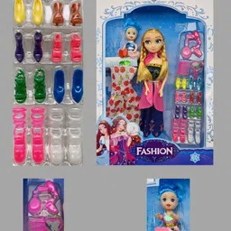 ctc creation Anna Doll Fashion Set with Baby Toy and Lovely Add-On Kit image 5