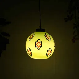 posh n plush rhythmic Glass Ceiling Light image 1