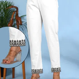 asr Women Solid White Track Pants-picture-42