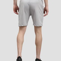 indiclub Pack of 2 Solid Men Dark Grey, Grey Casual Shorts image 2