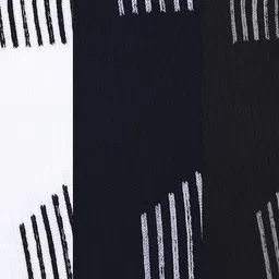 HRX by Hrithik Roshan Men Pack Of 3 Patterned Ankle Length Socks image 5