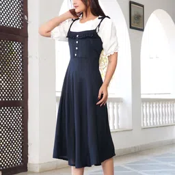 tanishqgarments Women Purple Dungaree image 4