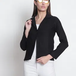 hrikshika fashion Women Solid Single Breasted Casual Blazer-picture-16