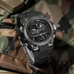 otage F25 Boys Analog-Digital Watch - For Men Metallic Dual Dial-picture-10