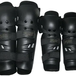 fox PROTECTIVE GUARD Knee Guard, Elbow Guard Free Black image 1