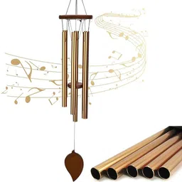 Wind Chimes with 6 Metal Tubes for Balcony, Outdoor Wind Chimes for Garden Aluminium Windchime-image-52