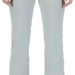 blueficus Women Solid Grey Track Pants-picture-17