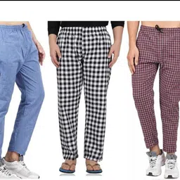 js fashion world Pack of 3 Men Pyjama image 1