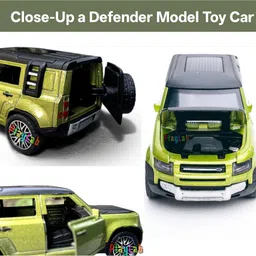 playlab Alloy Die-Cast Metal Pull Back Toy Car for Kids ( Open Door & Pull Back ) image 3