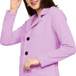 roarers POLY FLEECE Solid Coat For Women image 4