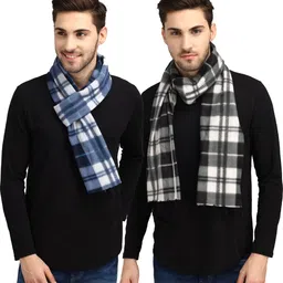 Trendy World Checkered Men Muffler-image-72