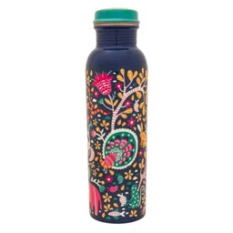 chumbak Jungle Folk 1 Ltr Blue Bottle image 2