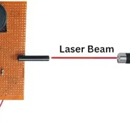 esptronics Laser Security Alarm Science Project Working Model Kit for Class Students image 3