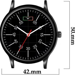 nester Elegant Silicon Strap Watch for Men | Premium Casual Quartz Design Analog Watch - For Men SL 10 BLACK image 4