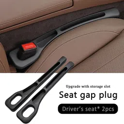 selifaur 2X Lightweight Car Seat Gap Filler Between Seats(New storage slot design) Trunk Organizer-picture-23