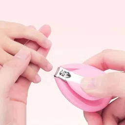 kamra enterprises Nail Clipper for Infants, Babies & Toddlers – Pink & Blue image 5