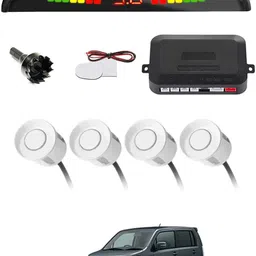 ayw Universal 4 White Reverse Parking Sensor With LED Display For Cars-302 4White Parking Sensor With LED Display Increased Safety For Car-302 Parking Sensor-picture-11