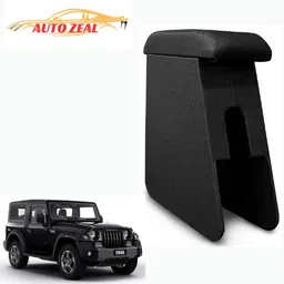 auto zeal Thar Wooden Custom Fit Black Color For Car Armrest image 1