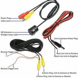 amsik TFT 4.3inch LCD Display/Monitor with parking camera Suitable for universal cars Car Stereo image 5