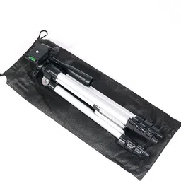 MZ 330A (UNIVERSAL TRIPOD STAND) 134.5cm portable 3-way head & 3-sec Aluminum Legs Tripod image 4