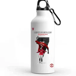 trendblend Cristiano Ronaldo CR7 Premium Sports Water Bottle- Durable Aluminum Design 750 ml Water Bottle-picture-20