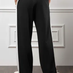 dockstreet Men Striped Black Track Pants image 4