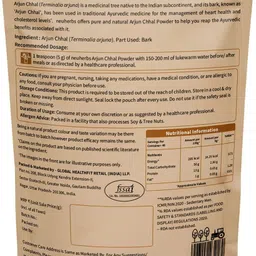 neuherbs Arjun Chhal Powder | 100% Natural For Men & Women | Rich in Antioxident image 2