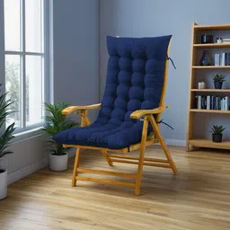 Microfibre Chair Pad Pack of 1 Solid Soft-image-47