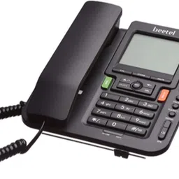 beetel M71 BLACK NEW VERSION (ALL FIBER COMPATIBLE) Corded Landline Phone image 2