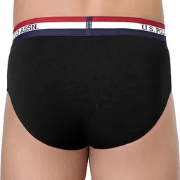 u.s. polo assn. Pack of 2 Solid Men Brief image 5