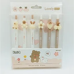 nazaars Cartoon Gel Pens for kids Comfortable Grip for Extra Smooth Gel Pen-picture-44