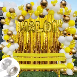 loons peddler Solid Haldi Decoration Items for Marriage Haldi Ceremony Decoration Wedding Home Decor Balloon-picture-22