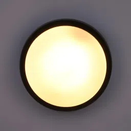 decorativeray Plazo Black Metal Ceiling Flush Mount image 3