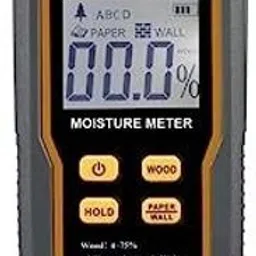 real instruments 4 Pin Wood Moisture Meter Damp Meter With 3 Modes For Wood Paper Wall Material pH Testers image 2