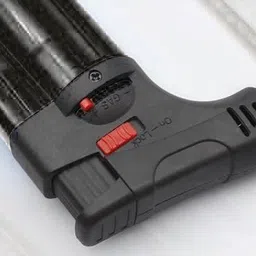 fitup Jet Flame Gun Thrower Barbeque Butane Lighter Torch Refillable Adjustable Pocket Lighter image 3