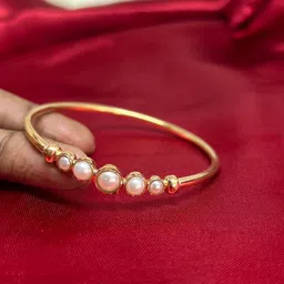 impon Alloy Pearl Bangle image 1