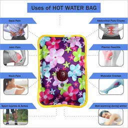ukarto Electric Hot Water Bag with Heating Pad For Joints, Periods Pain Relief Warm Bag Electrical 1 L Hot Water Bag image 2