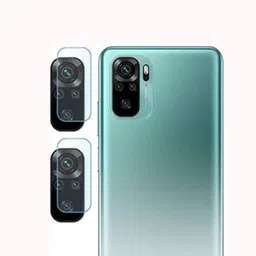 DAFFIN Back Camera Lens Glass Protector for Redmi note 10 image 1