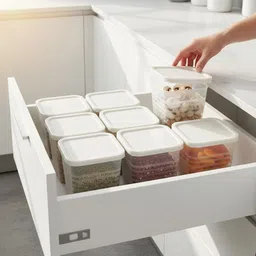 slikvita Plastic Grocery Container - 1100 ml-picture-18